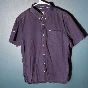 Superdry Men's Deep Blue Casual Button-Down Shirt